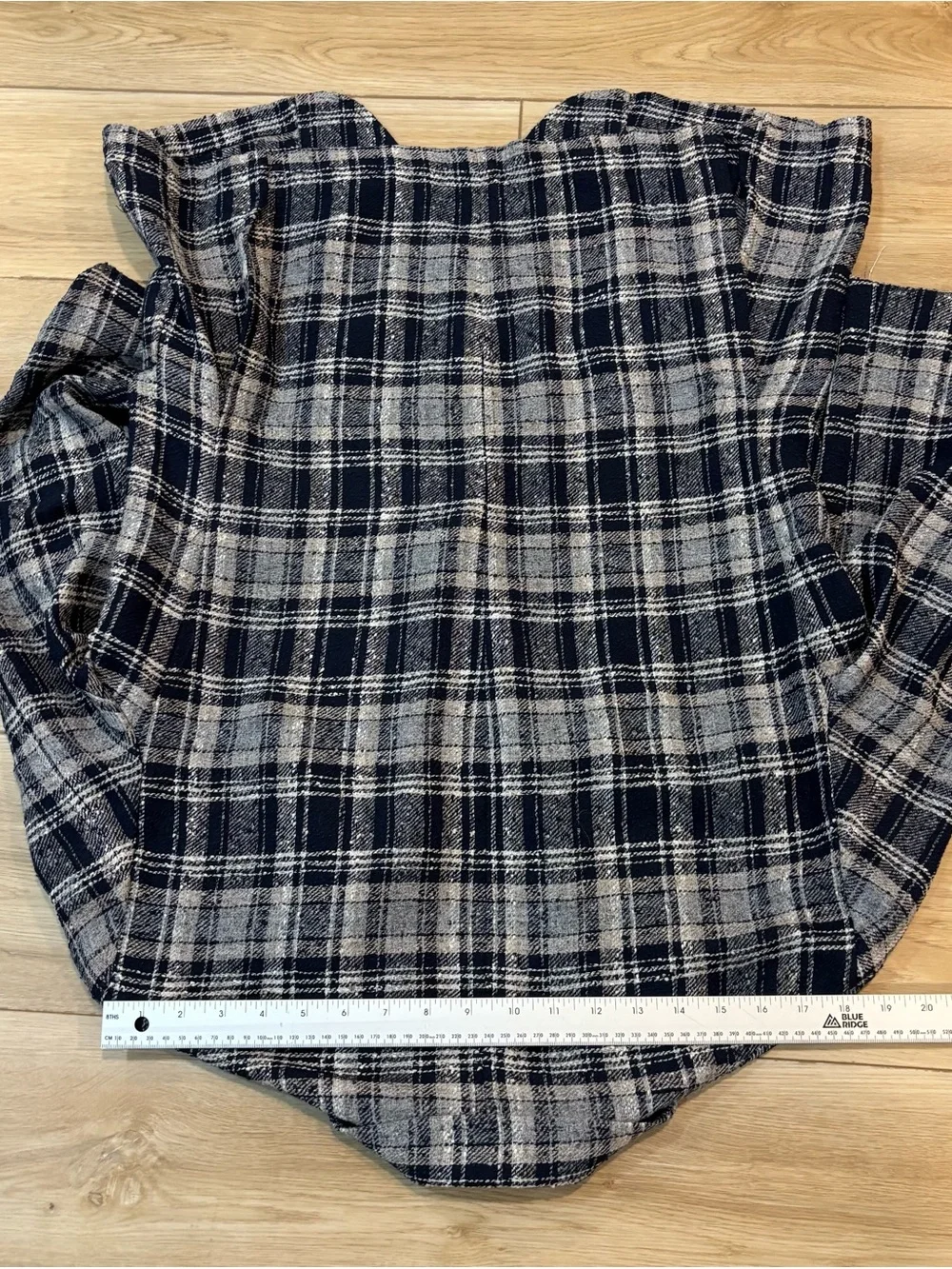 Fradi EU 52 / US 42 Blue Plaid Print Blazer Jacket Made in Italy Linen Blend